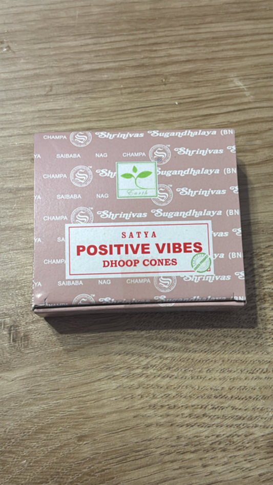 Encens cônes positive vibes SATYA