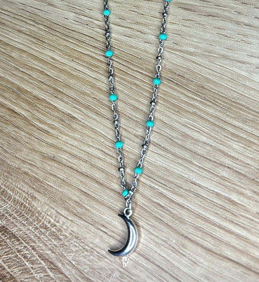 Collier " connexion lunaire "
