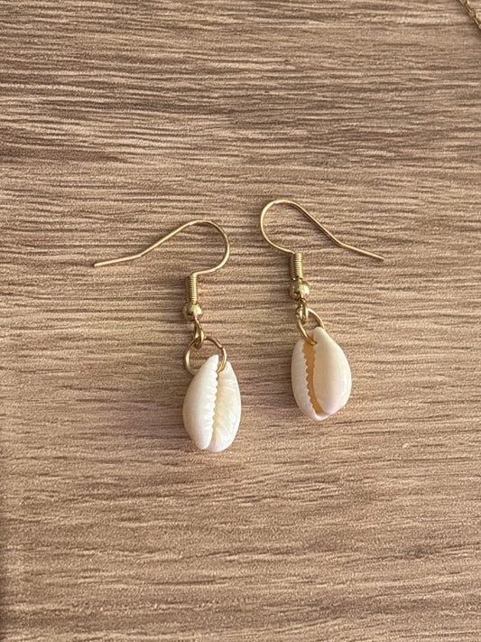 Boucles d’oreilles coquillages
