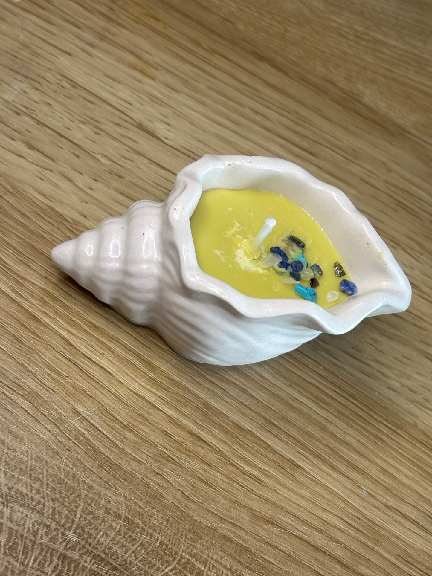 Bougie apaisement (pêche-monoï)