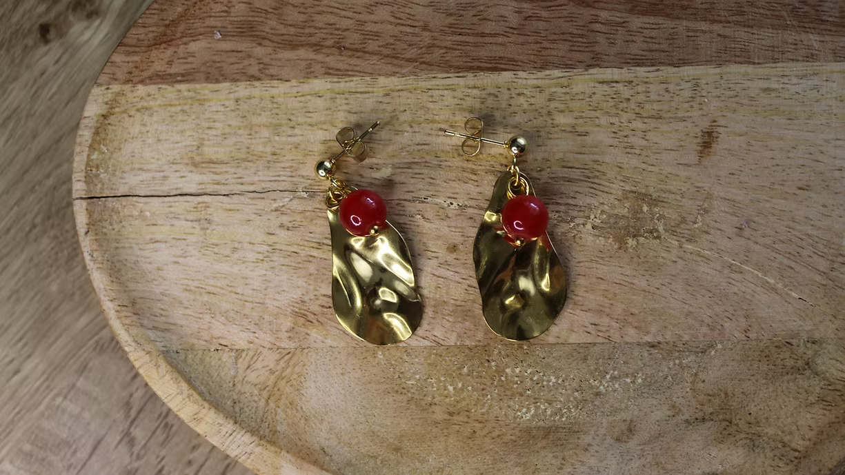 Boucles d’oreilles « Ancrage »