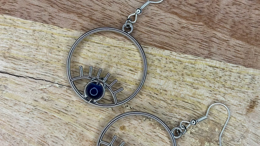 Boucles d’oreilles énergétiques « oeil de l’intuition«